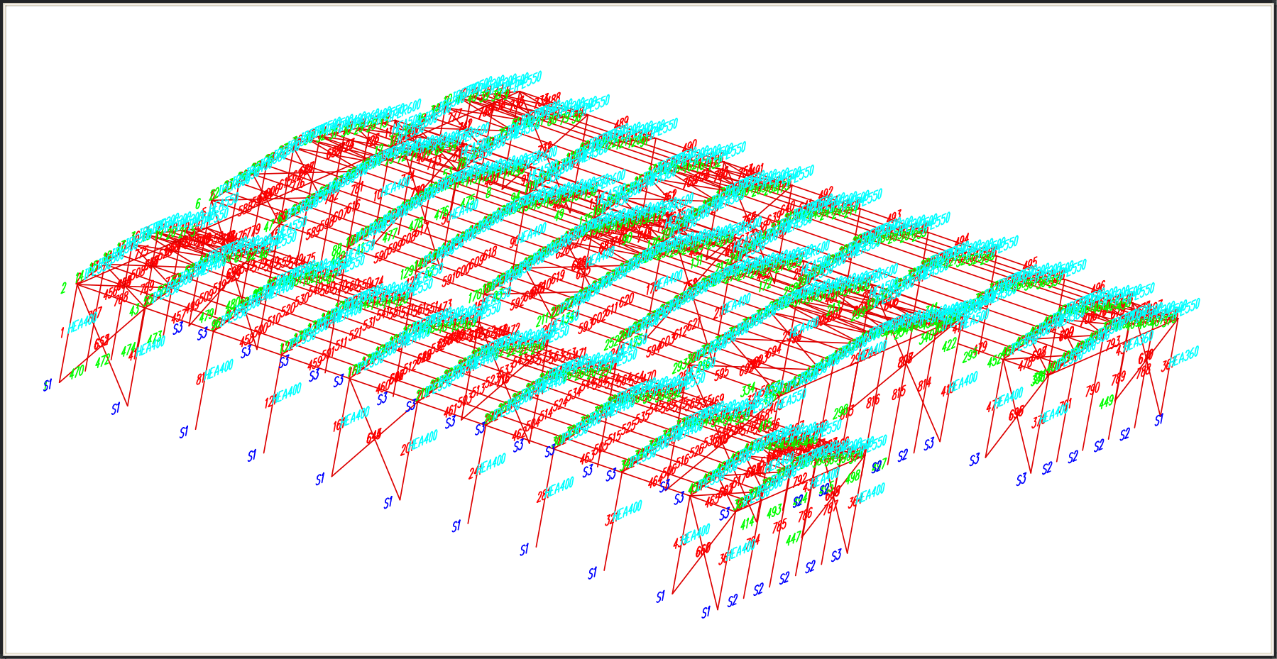 Étude de base et de détail de structure métallique d’unités industrielles